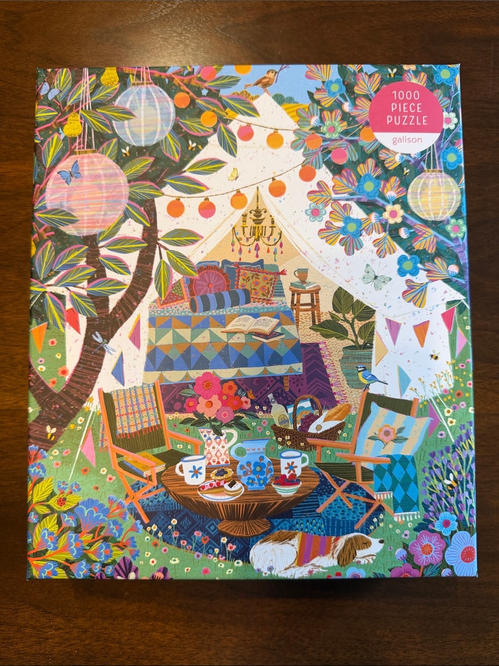 Galison 1000 Piece Puzzle - Blooming Escape